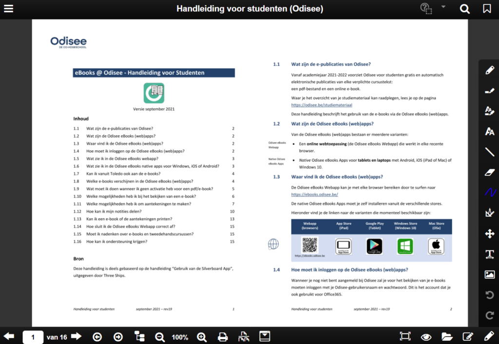 screenshot van de e-book handleiding